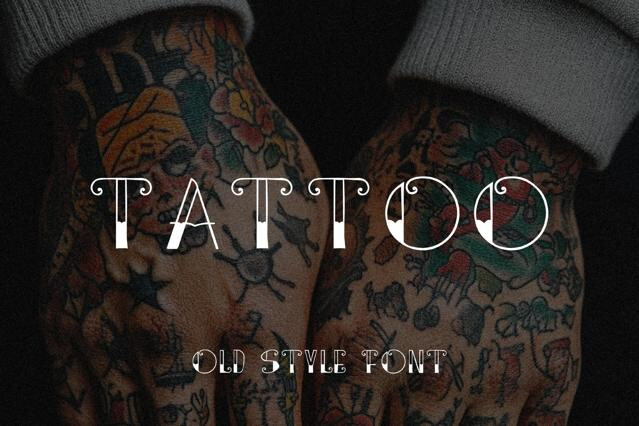 Tattoo U Font