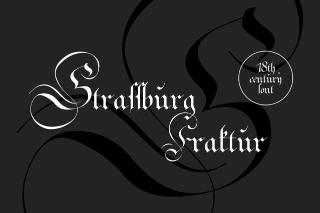Strassburg Fraktur Font