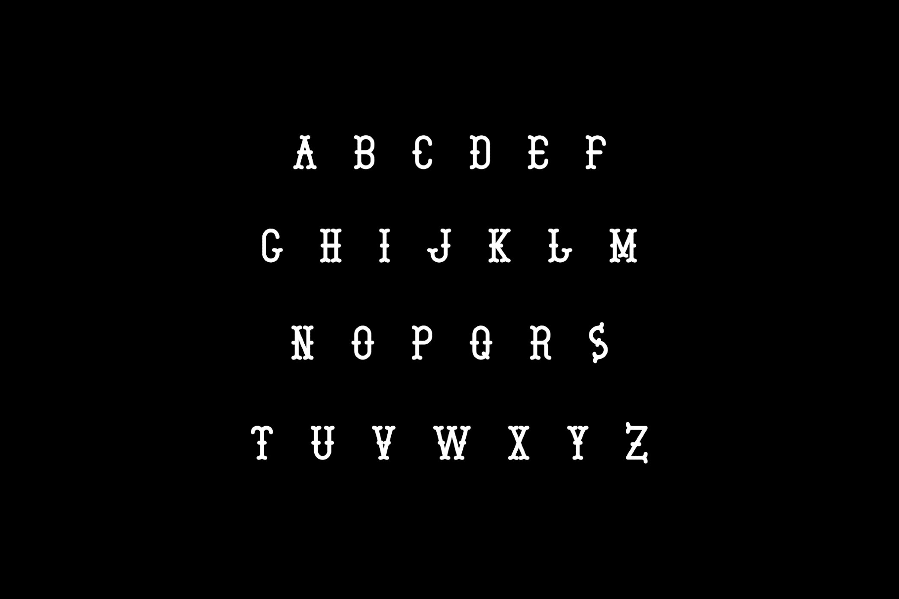 Boeticher Modern Sailor Font