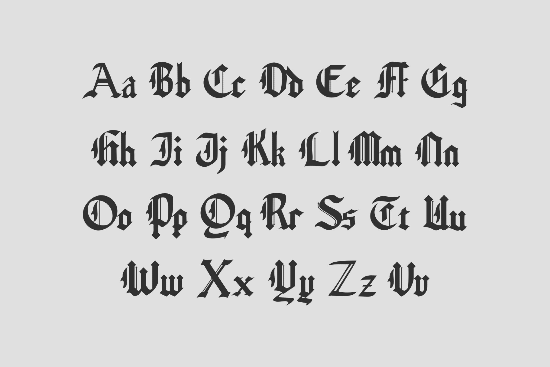 Wexville Blackletter Font