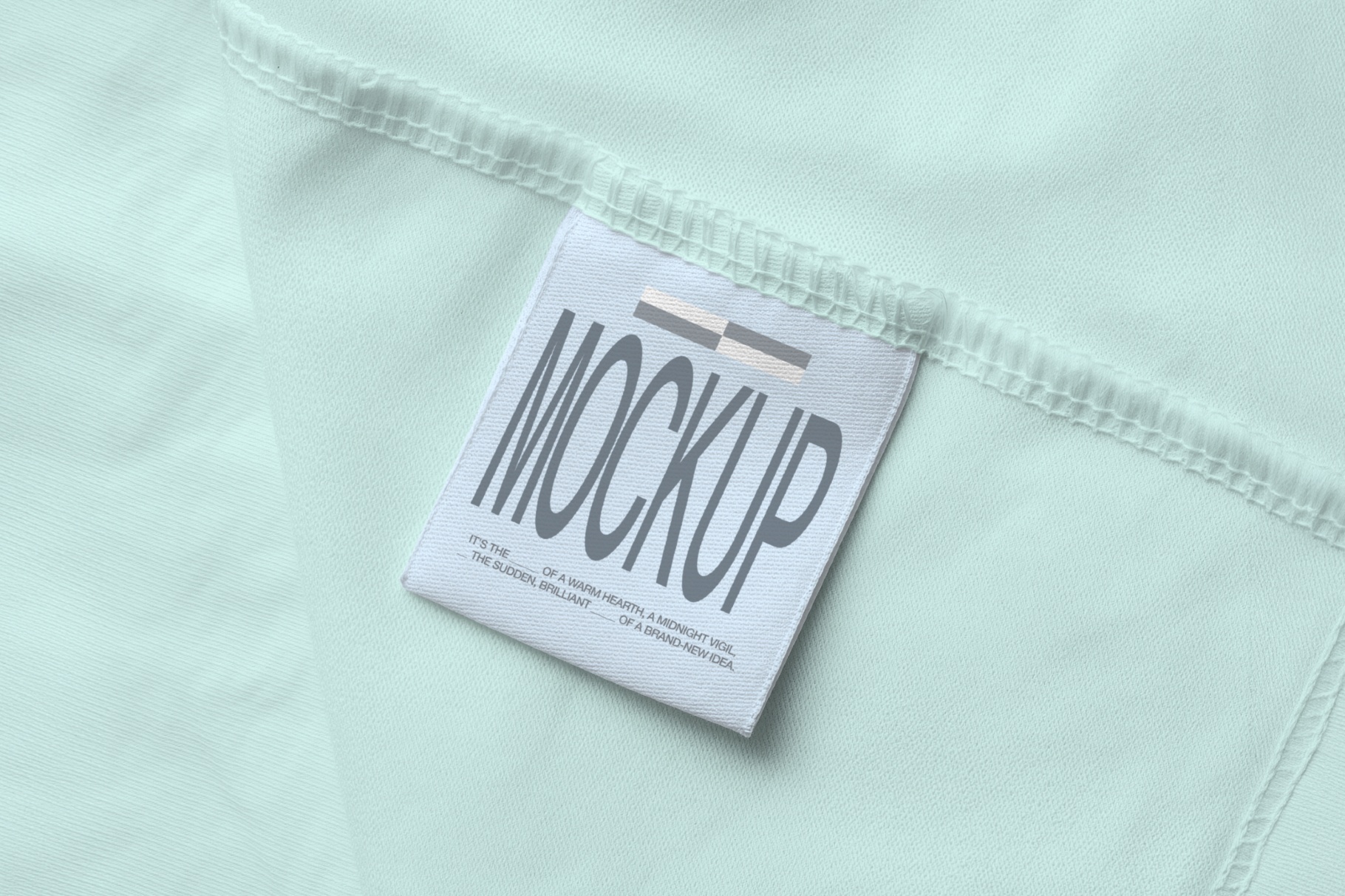 Apparel Label Mockup