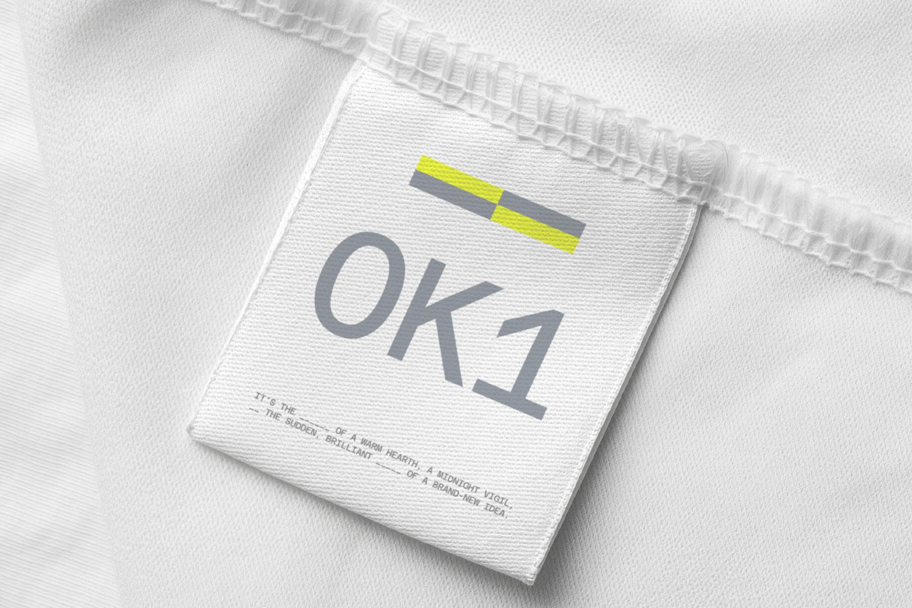 Apparel Label Mockup