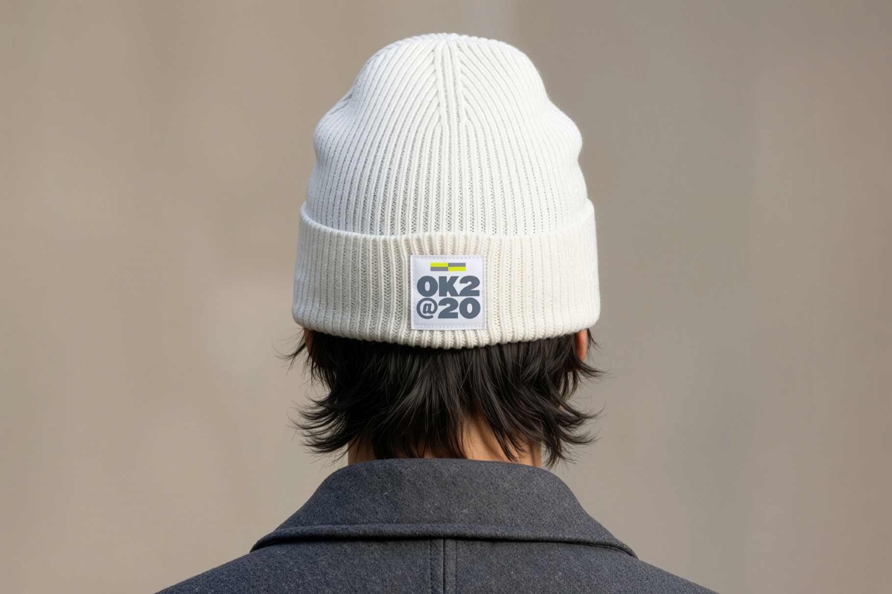 Beanie Label Mockup