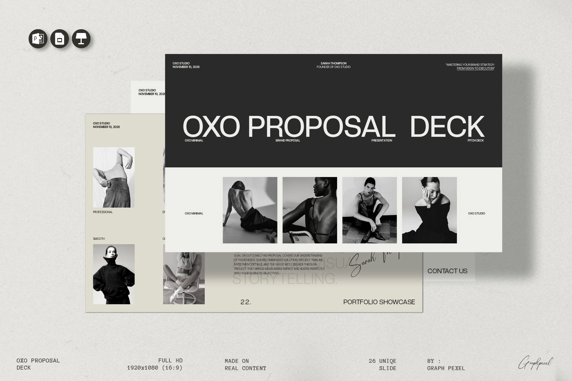 OXO | Proposal Deck Template