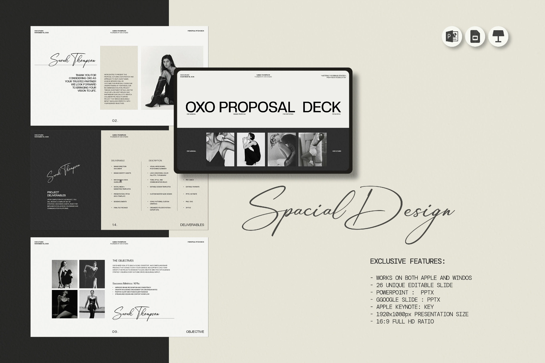 OXO | Proposal Deck Template