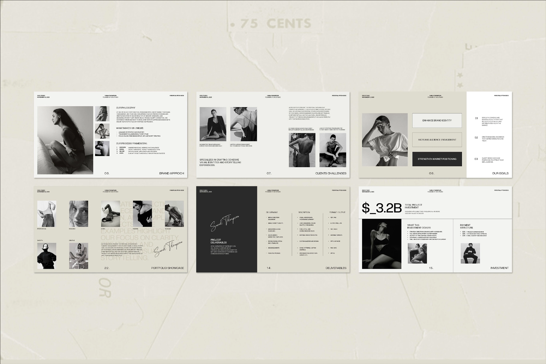 OXO | Proposal Deck Template