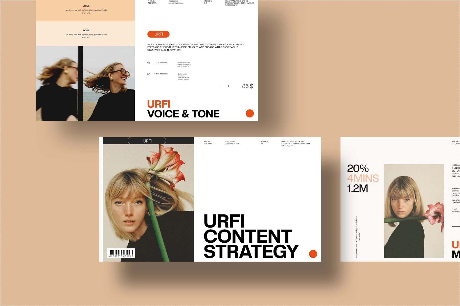 URFI - Content Strategy Presentation Template