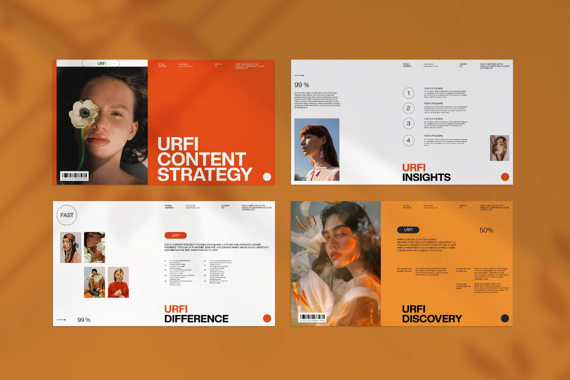 URFI - Content Strategy Presentation Template