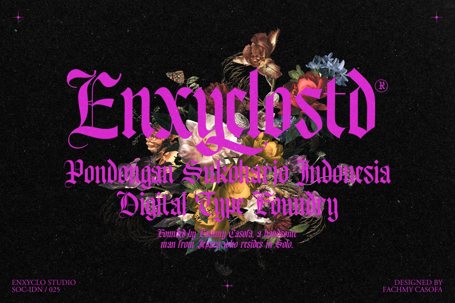 Bageshron Blackletter Font Family