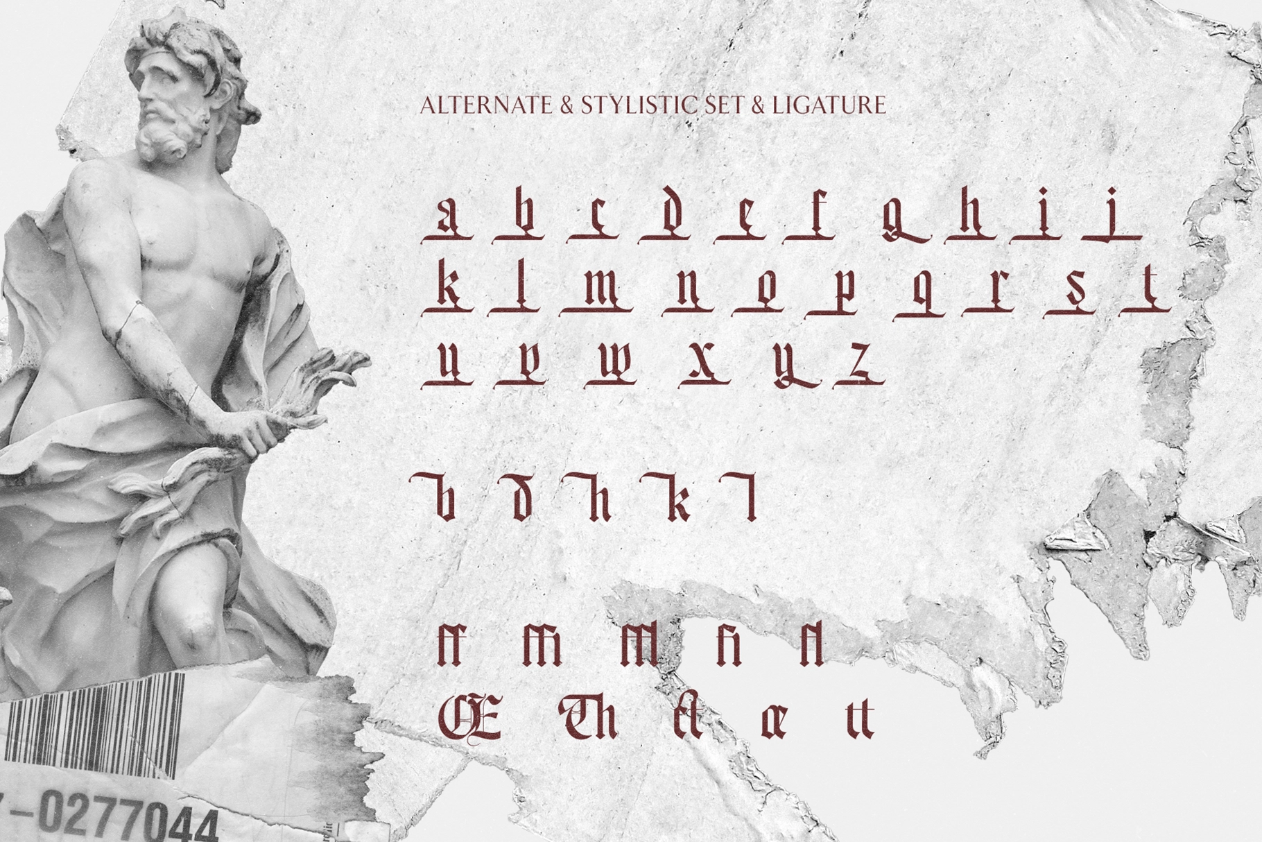 Bageshron Blackletter Font Family