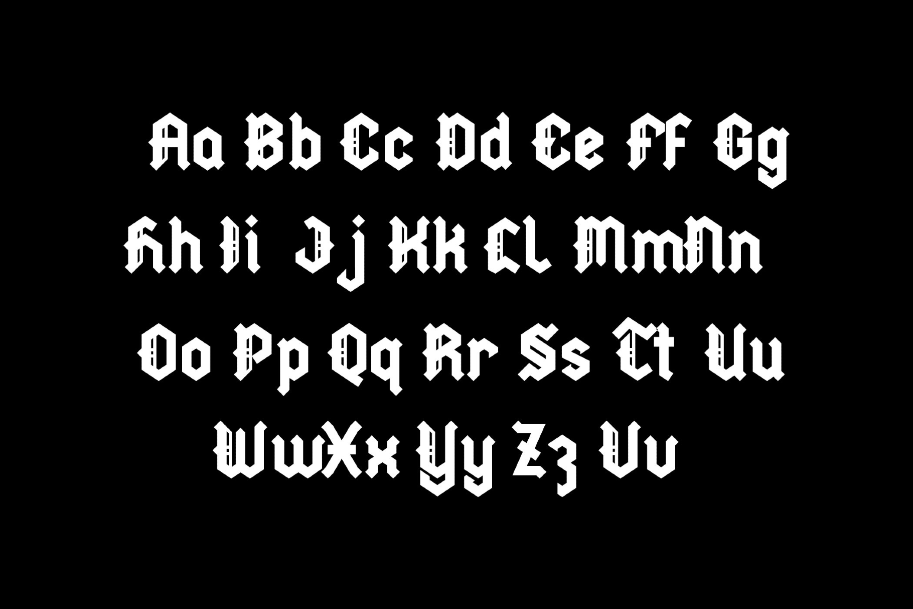Metal Blackletter Font