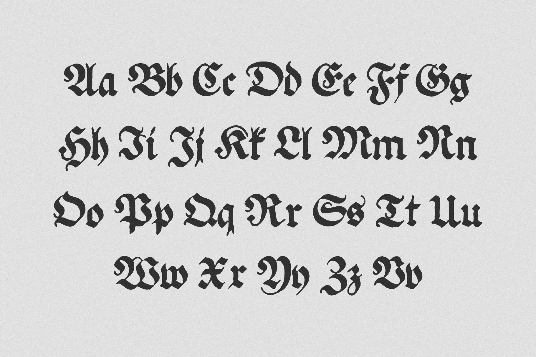 Ehmcke Federfraktur | Blackletter Font
