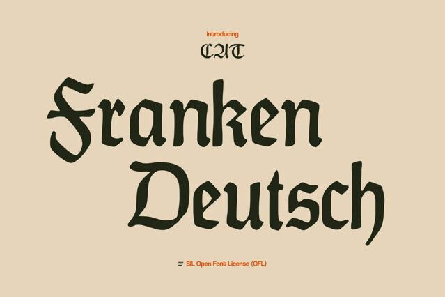 CAT FrankenDeutsch Gothic Font