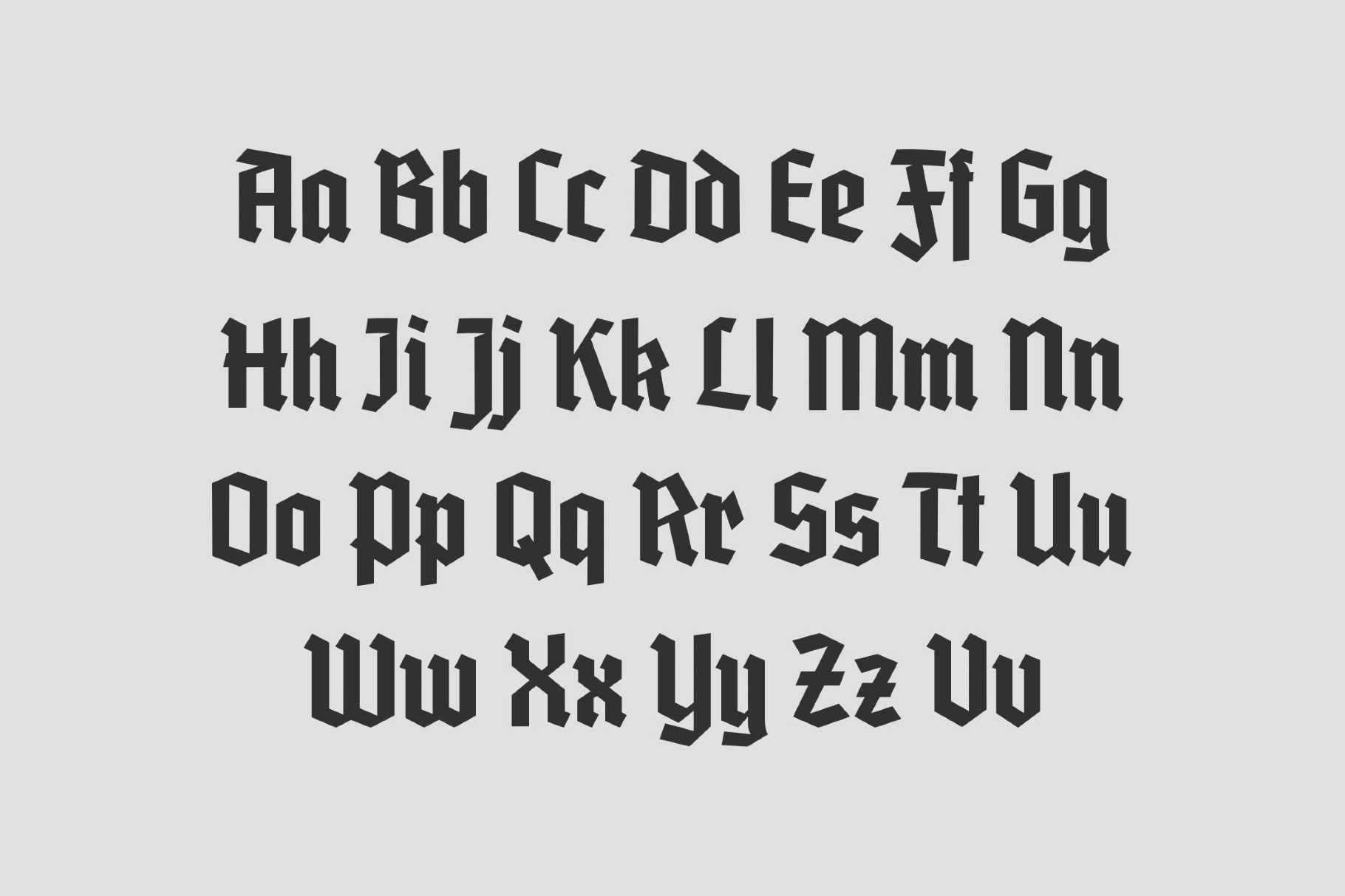 FDI Neumeister Font