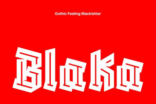 Blaka — Gothic Arabic Font