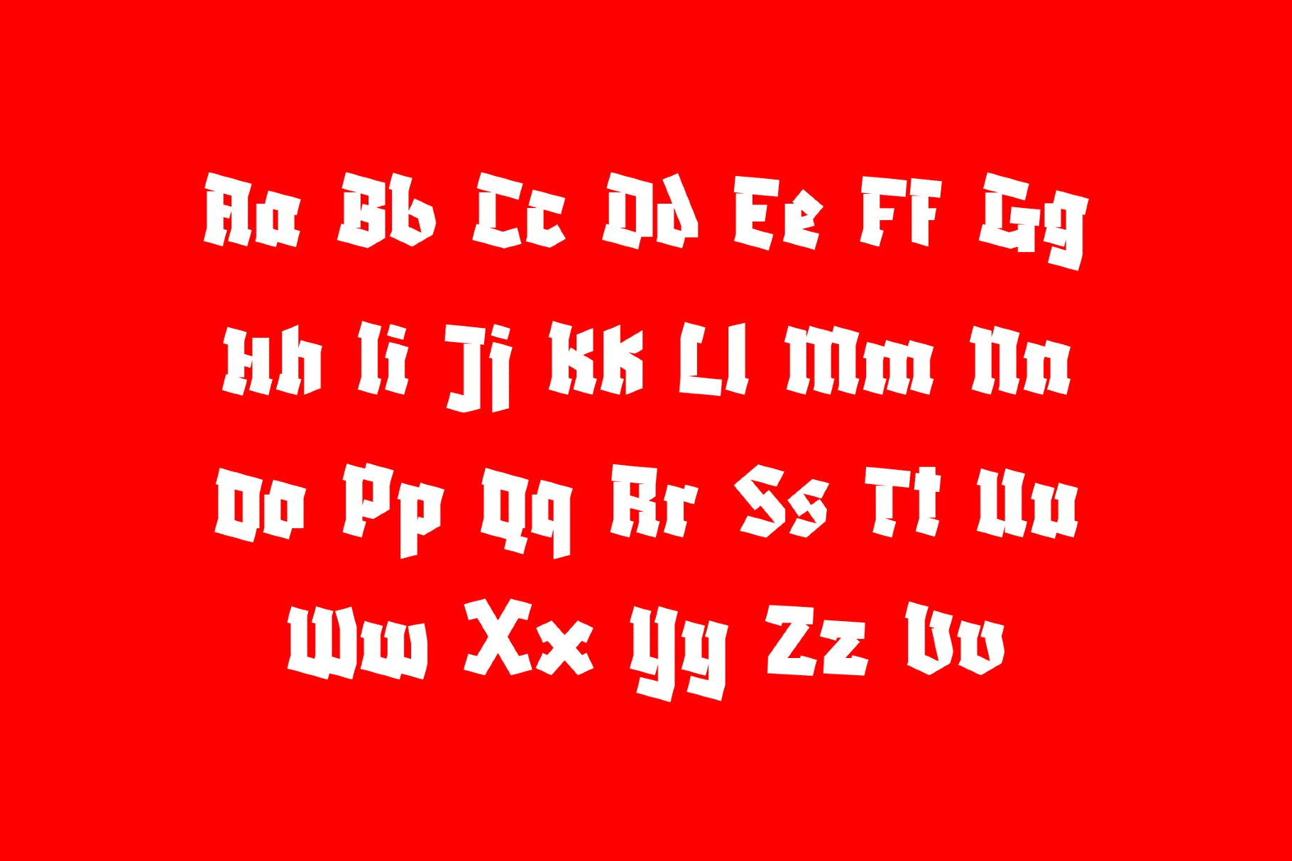 Blaka — Gothic Arabic Font