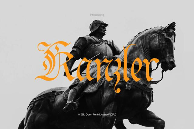 Kanzler Blackletter Font
