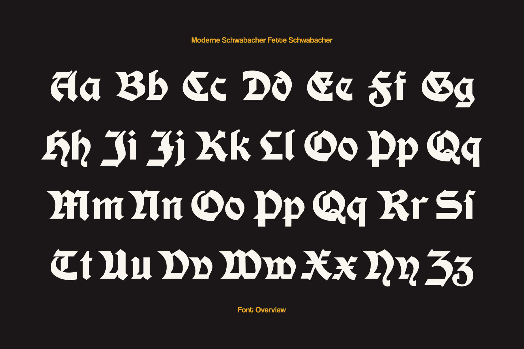 Modern Schwabacher Font Family