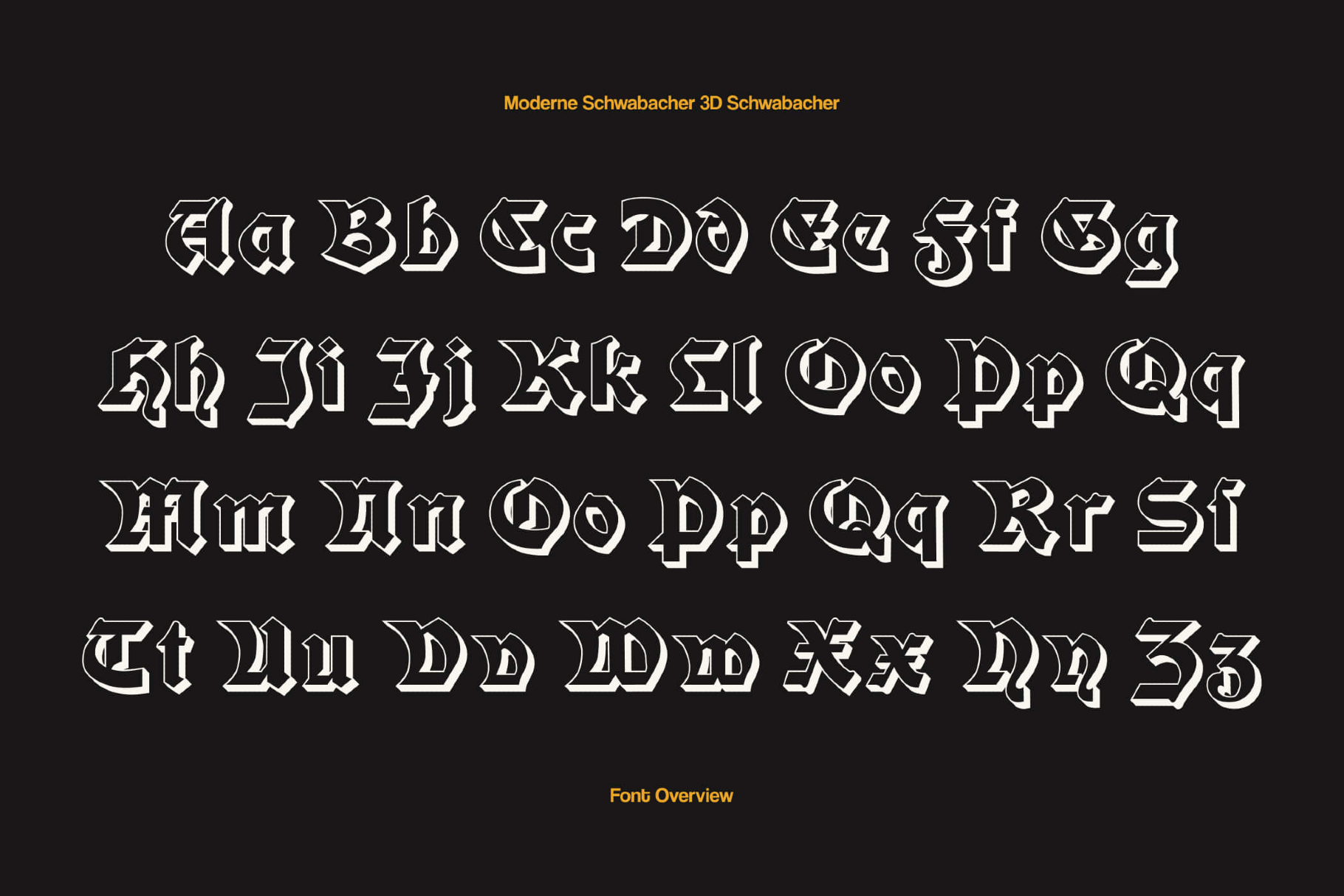 Modern Schwabacher Font Family