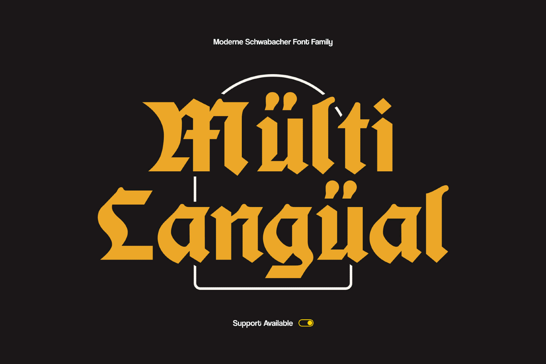 Modern Schwabacher Font Family