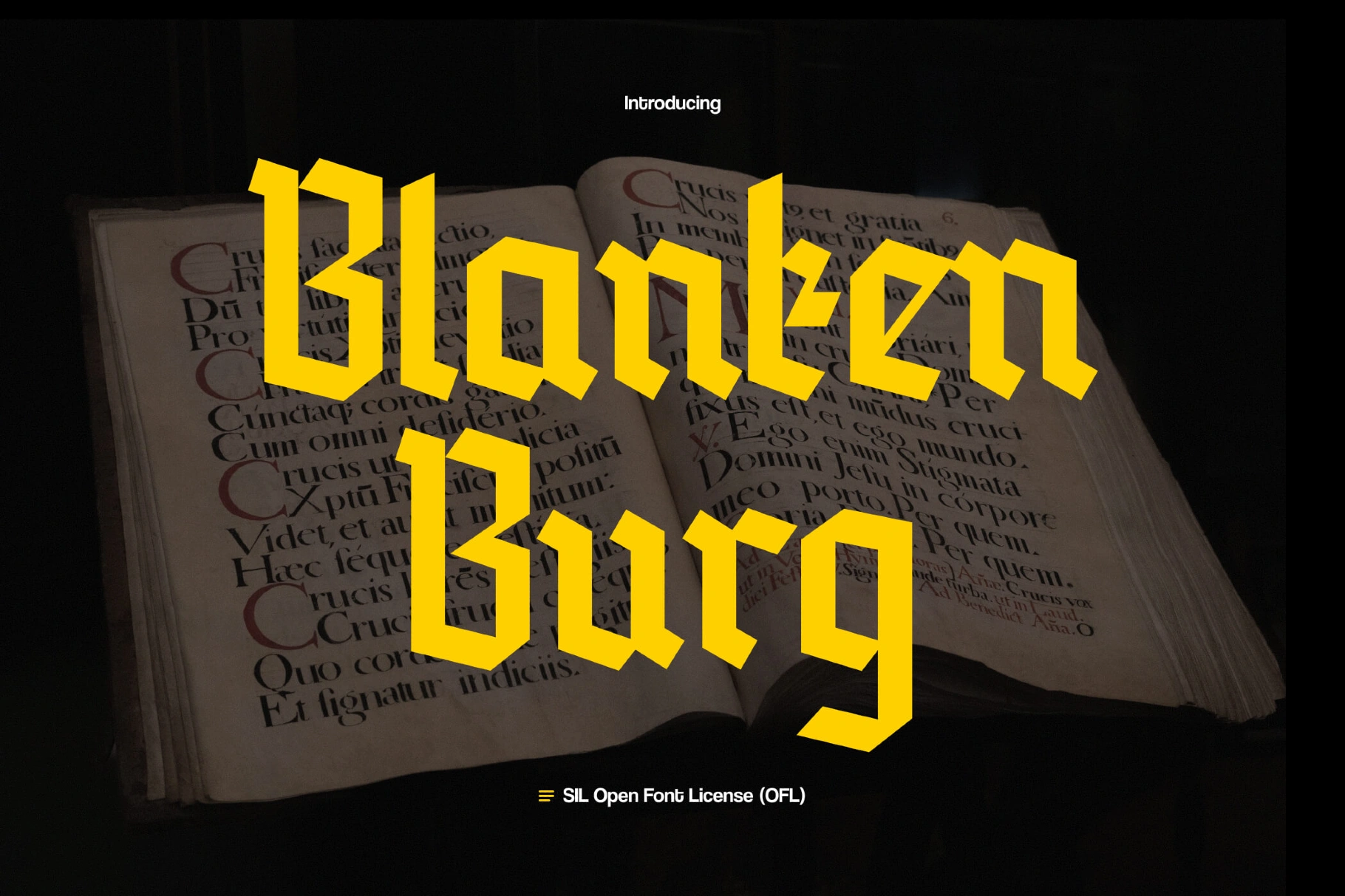 Blankenburg Blackletter Font