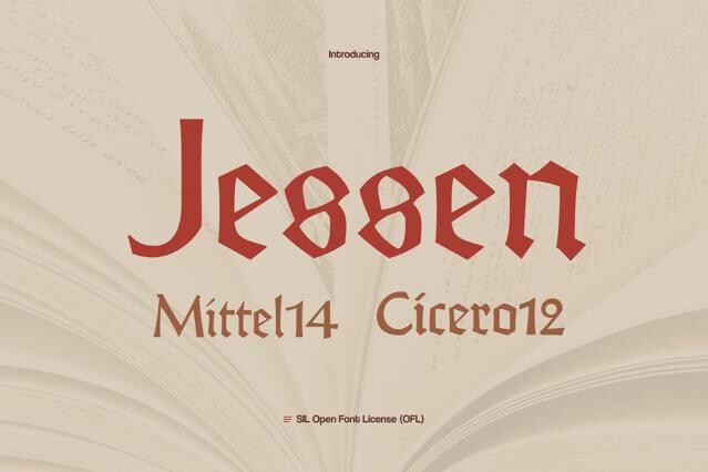 Jessen Tattoo Font Family