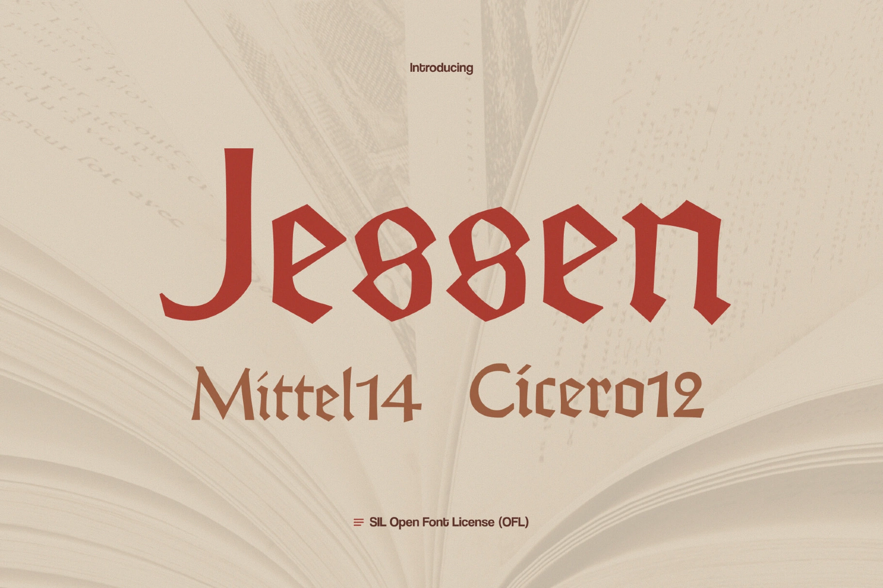 Jessen Tattoo Font Family