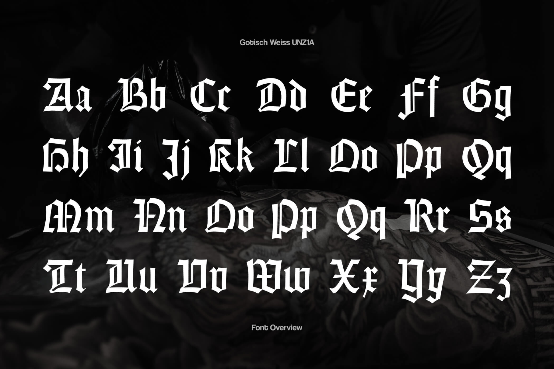 Gotisch Weiss Font Family