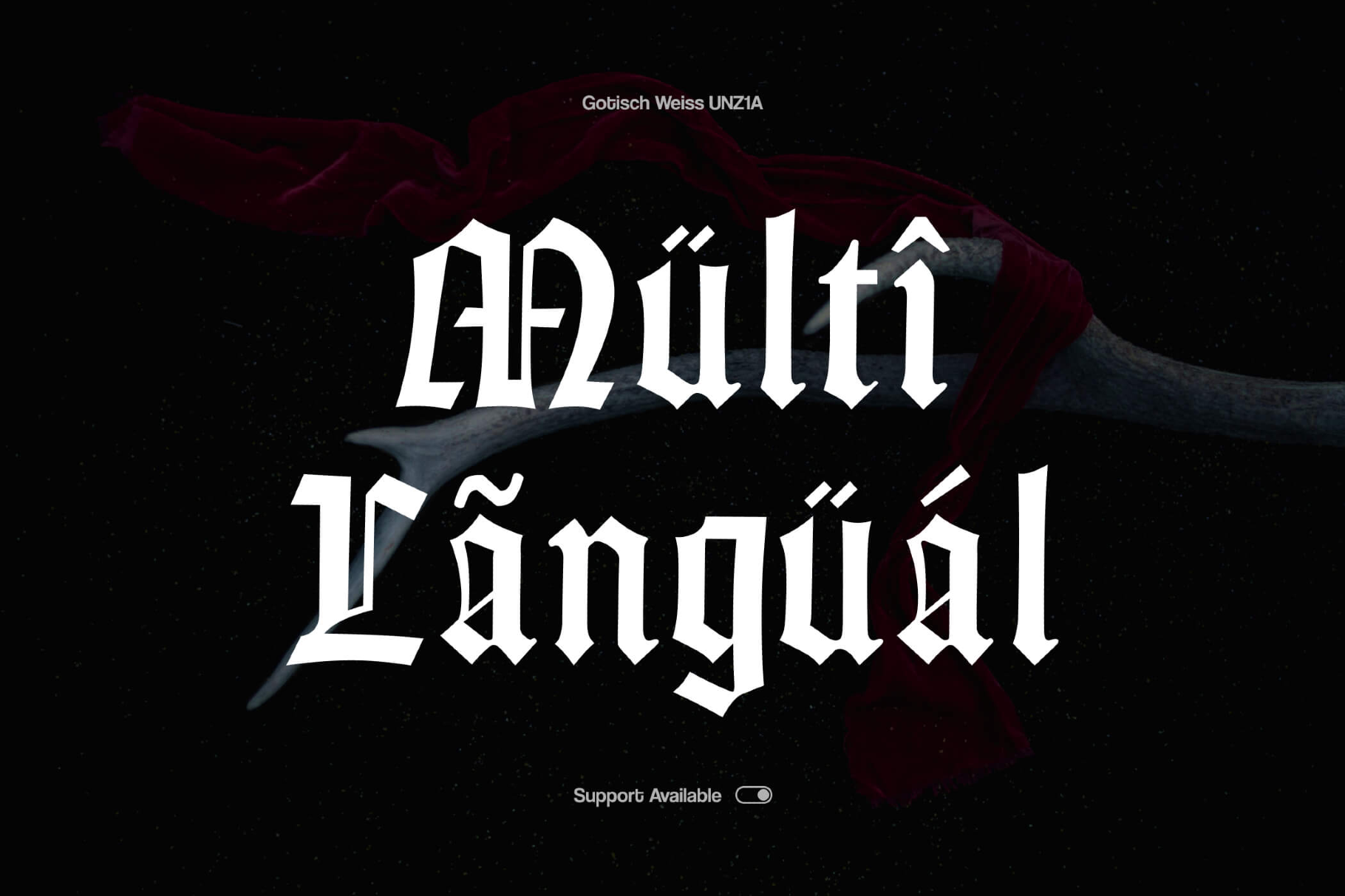 Gotisch Weiss Font Family