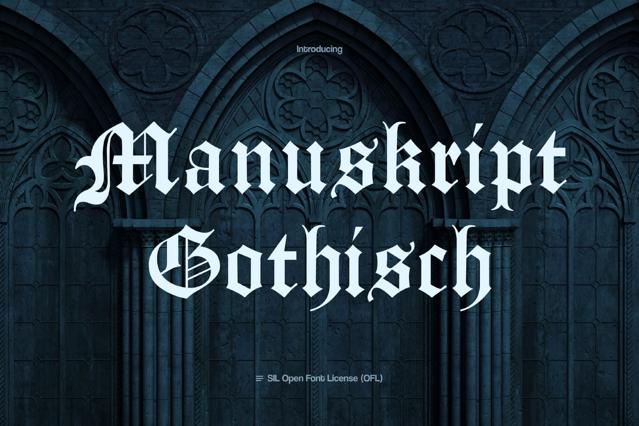 Download Manuskript Gothic Font