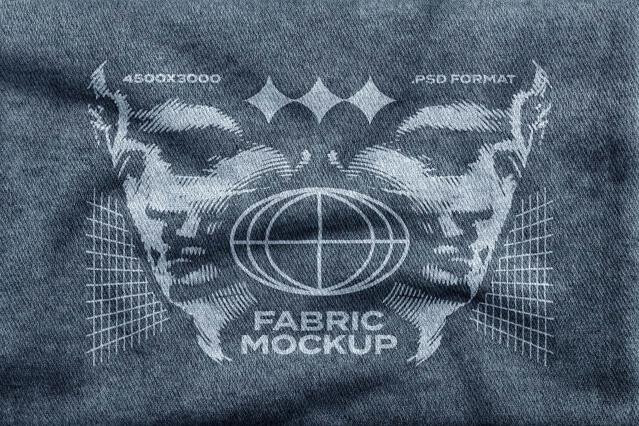 Fabric Print Mockup