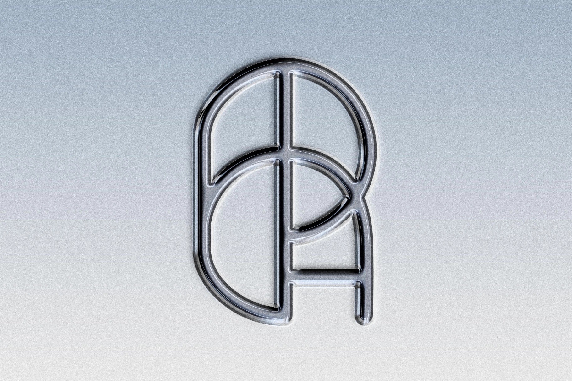 Chrome Text & Logo Effect