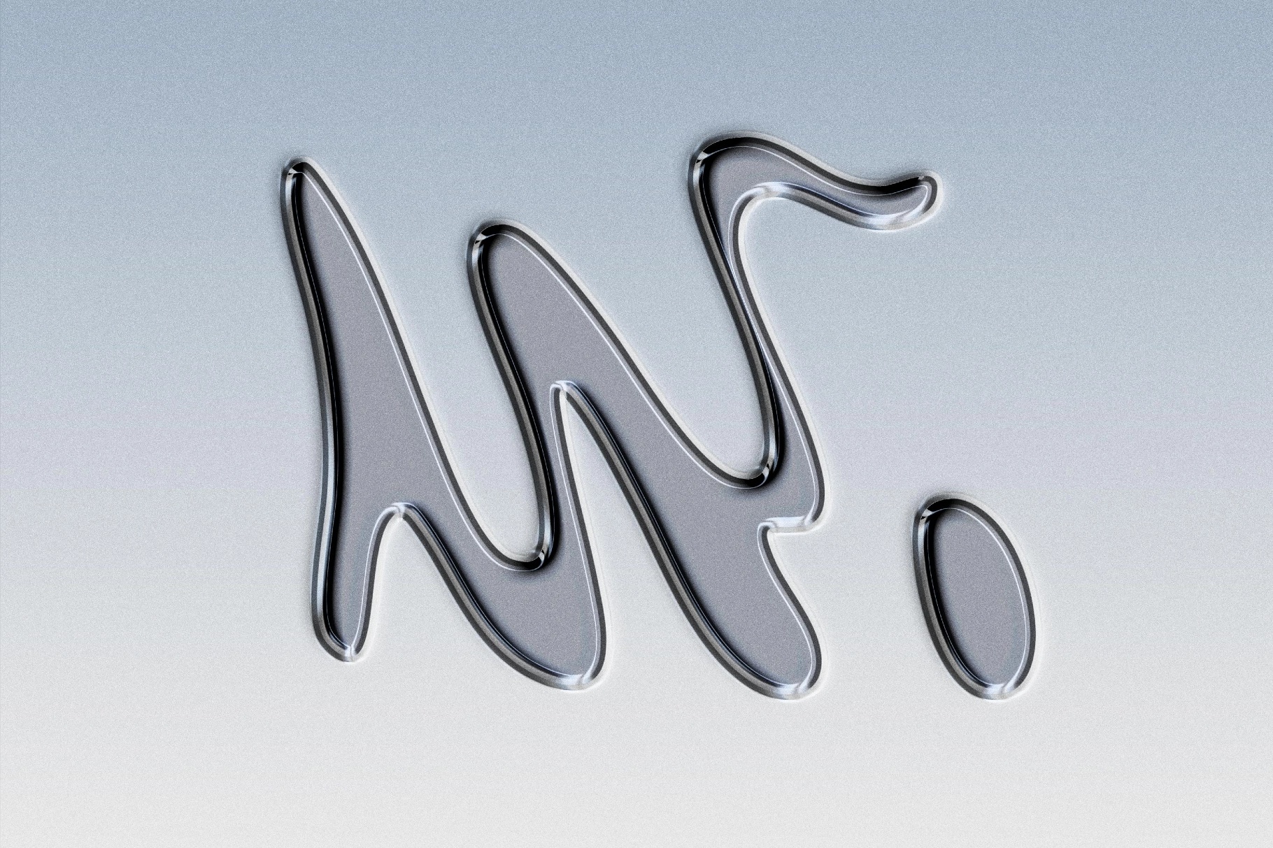 Chrome Text & Logo Effect