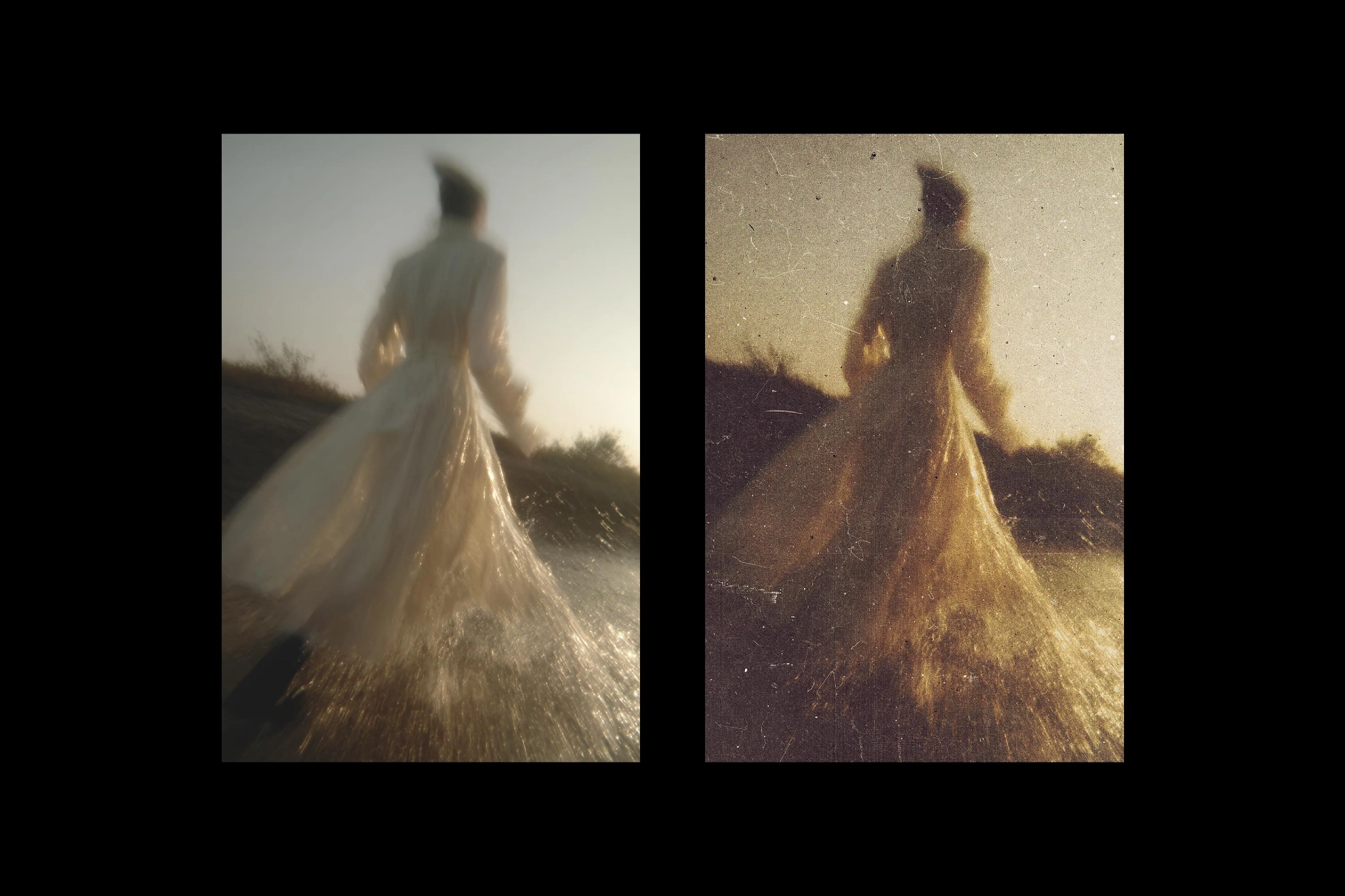 Faded Vintage Postcard Photo Effect