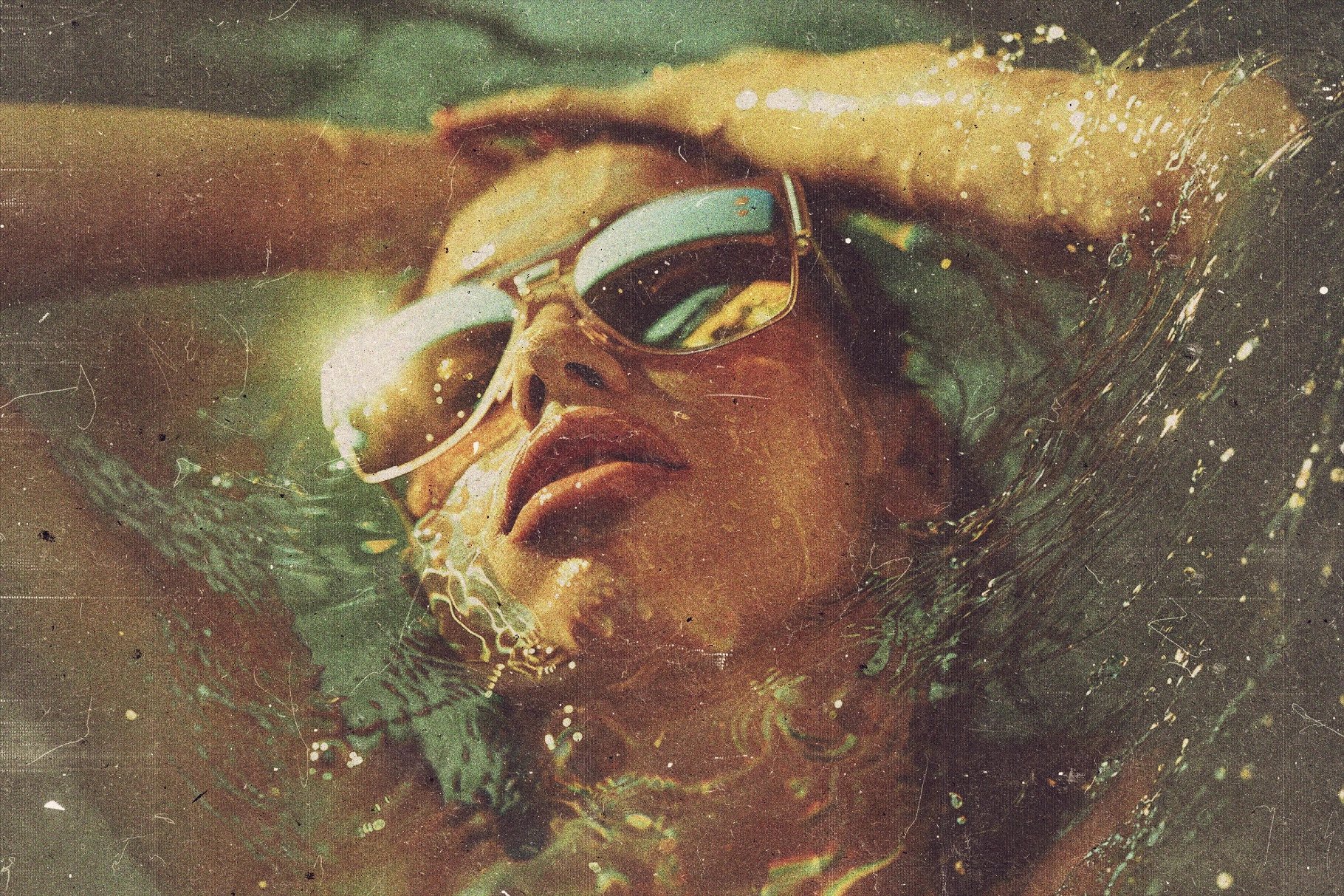 Faded Vintage Postcard Photo Effect