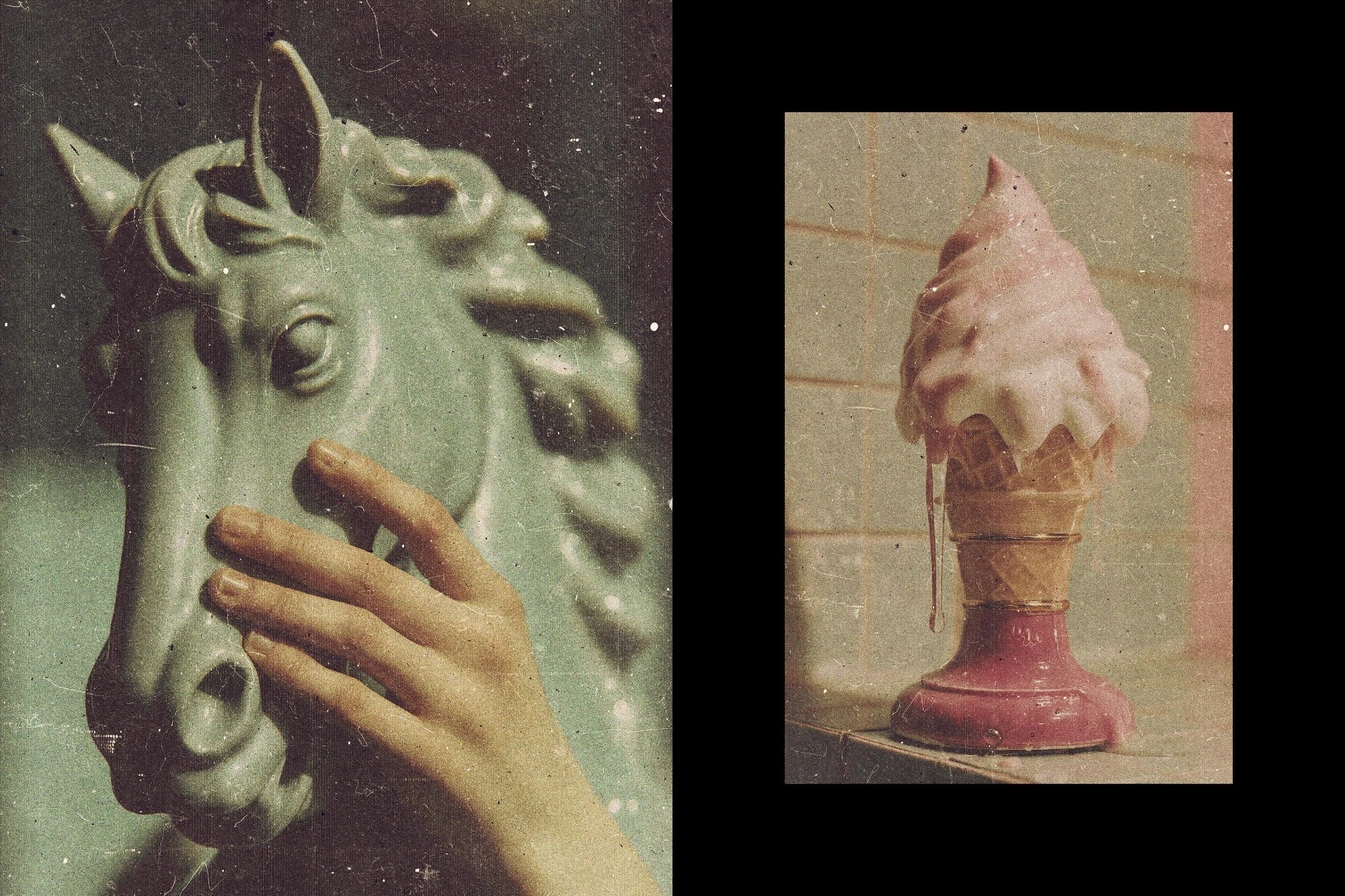 Faded Vintage Postcard Photo Effect