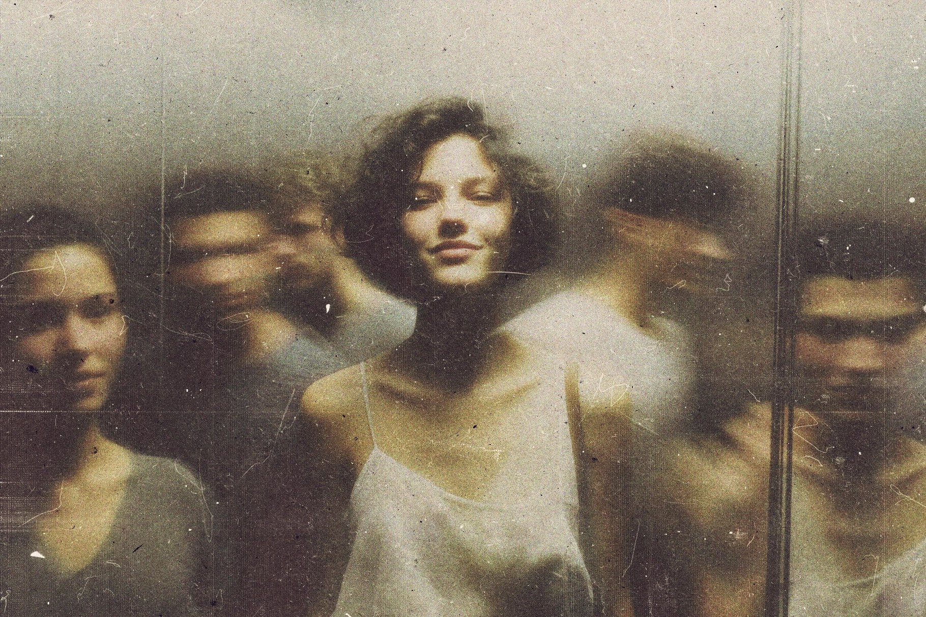 Faded Vintage Postcard Photo Effect