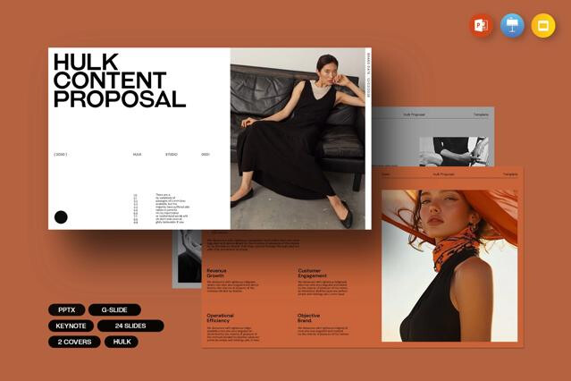 HULK/Content Proposal Presentation Template