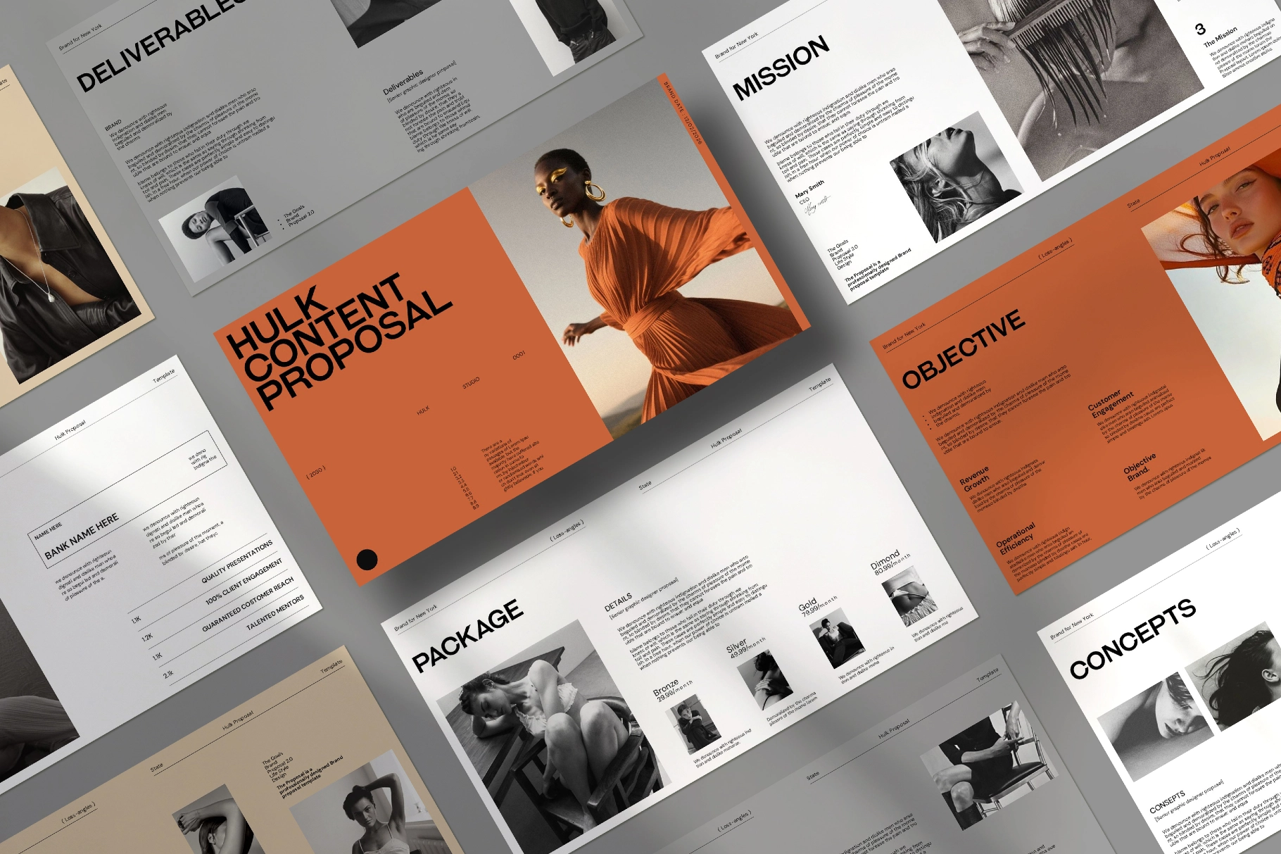 HULK/Content Proposal Presentation Template