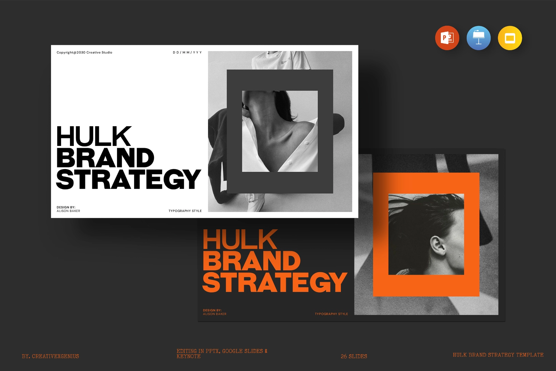 HULK/Brand Strategy Presentation Template