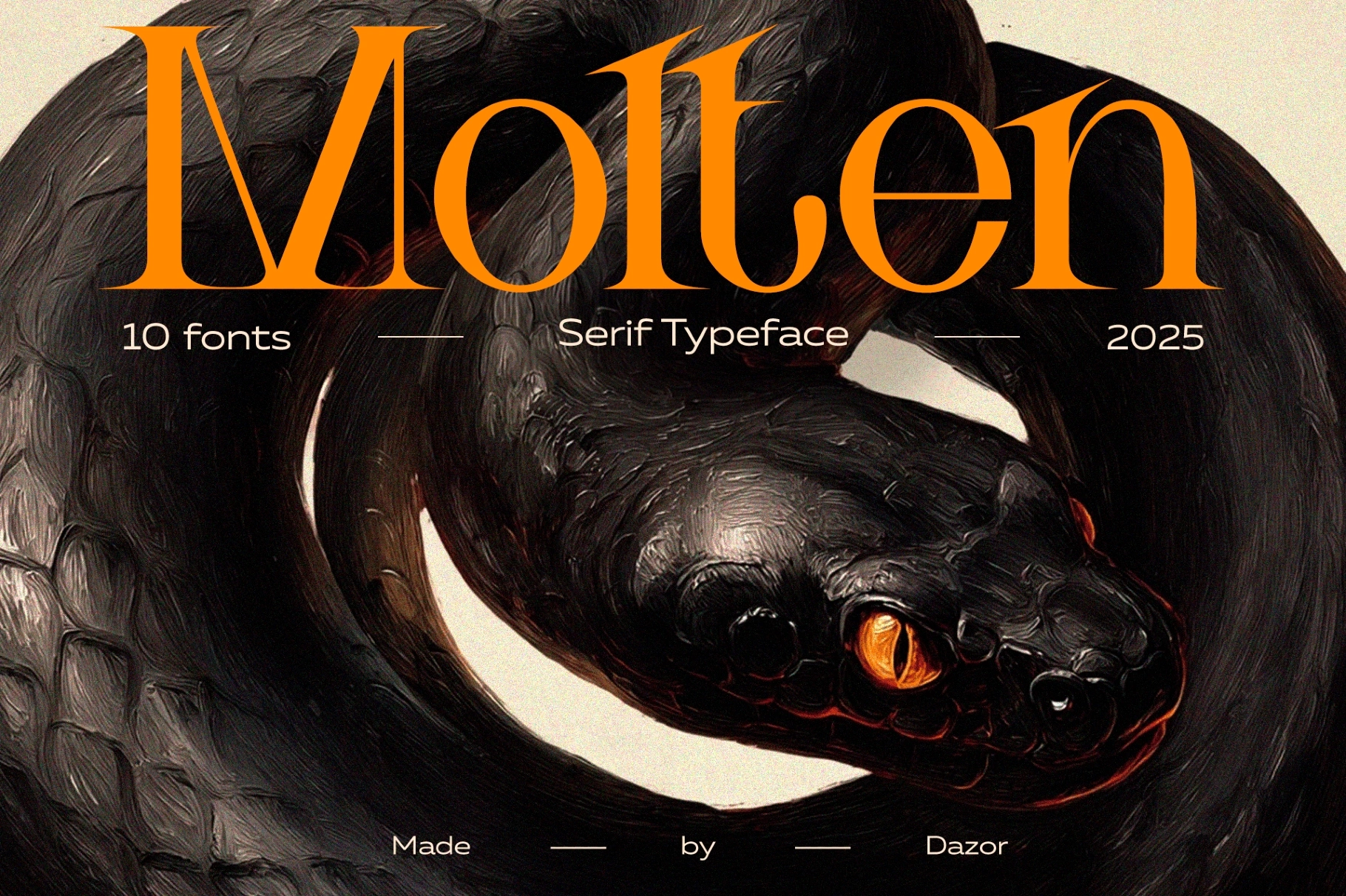 Molten - Serif Typeface