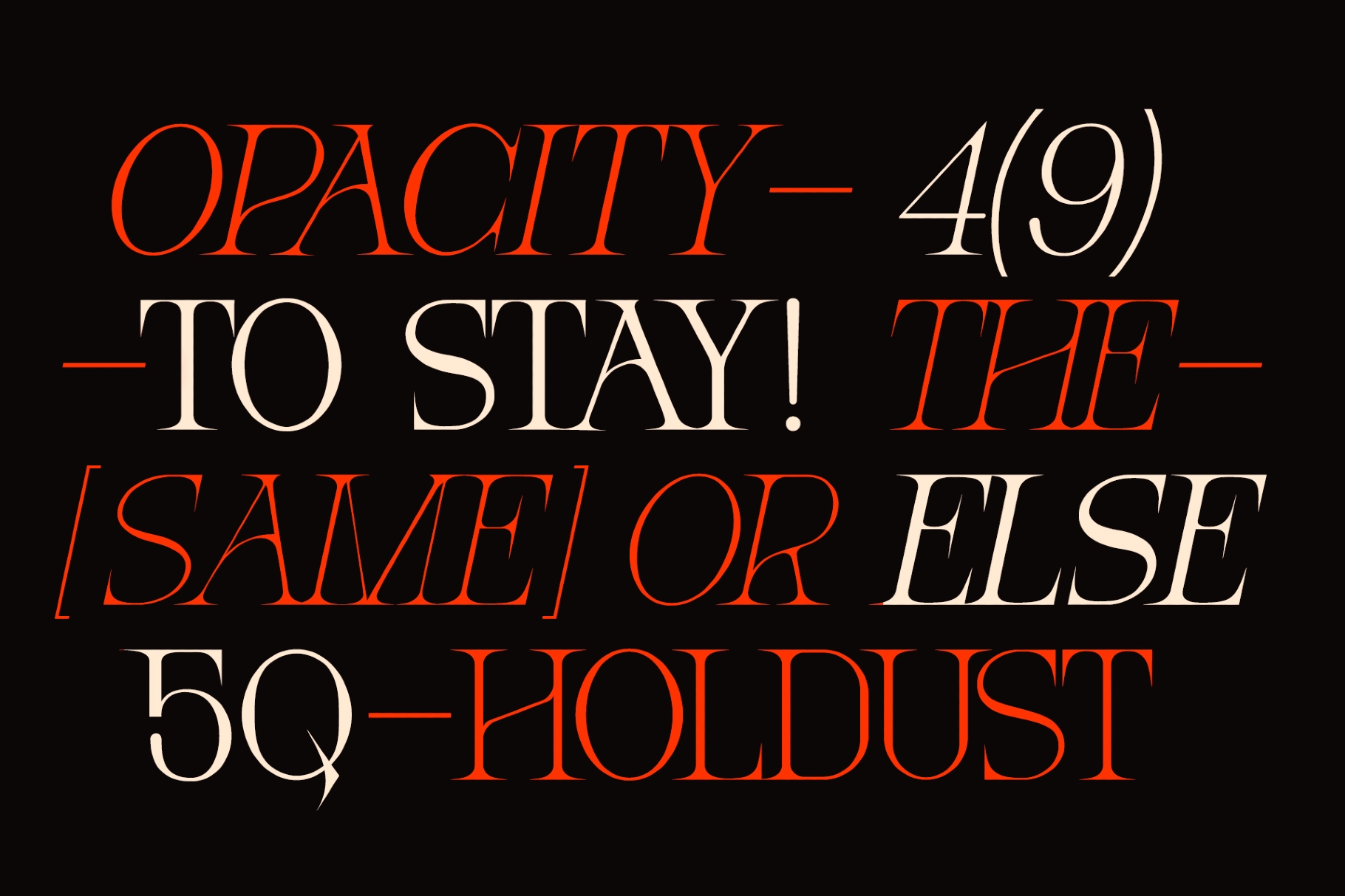 Molten - Serif Typeface