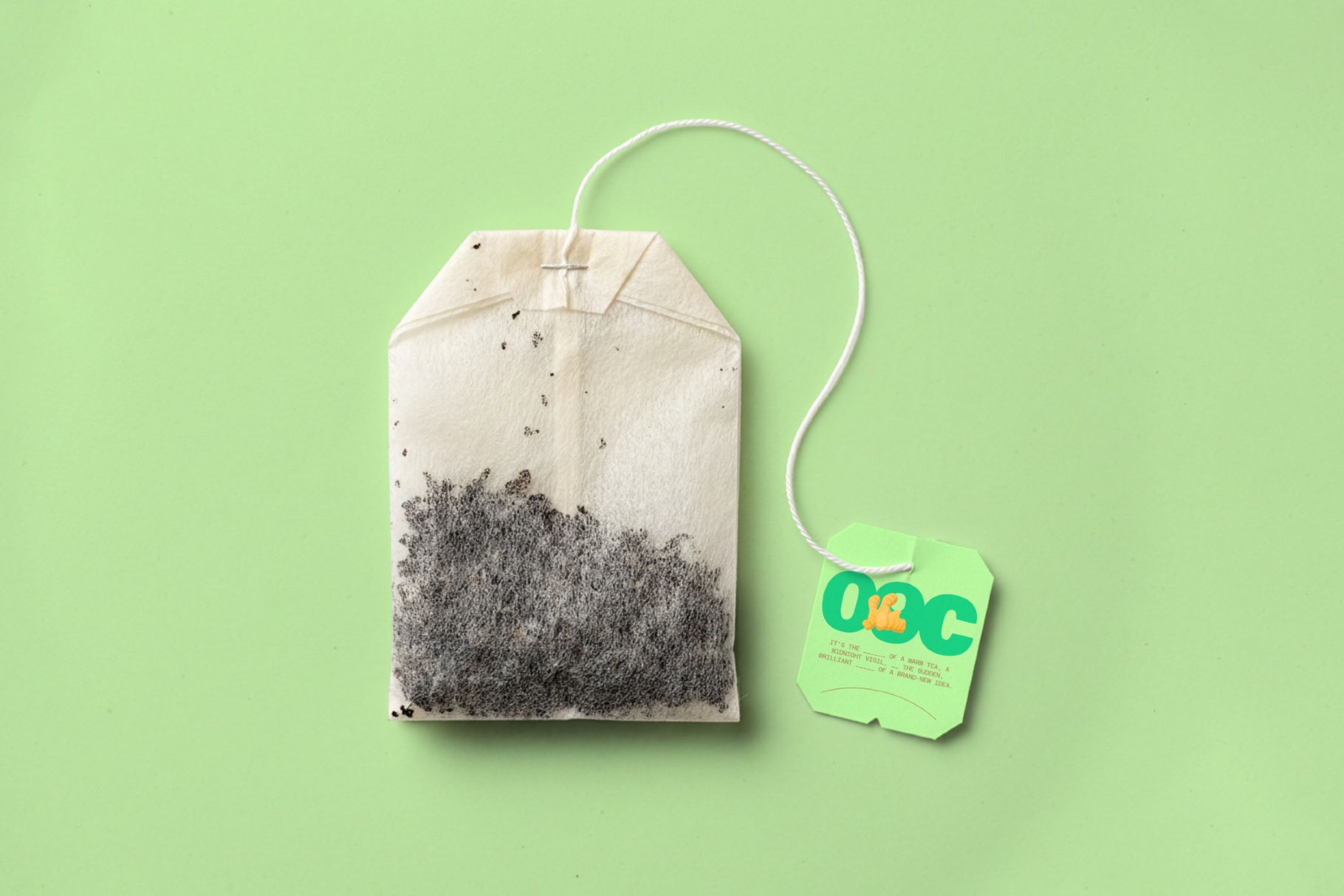 Tea Bag Mockup
