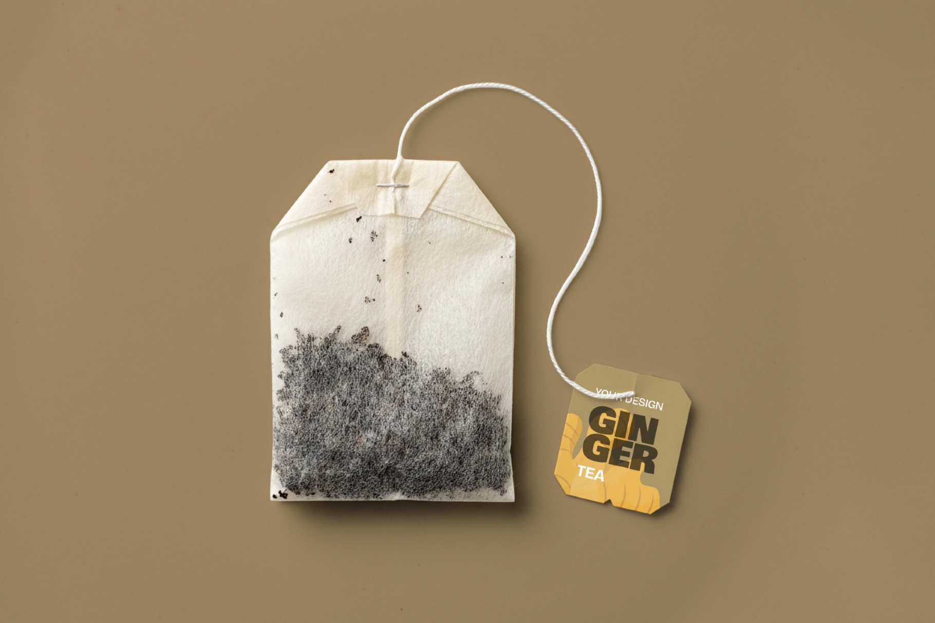 Tea Bag Mockup