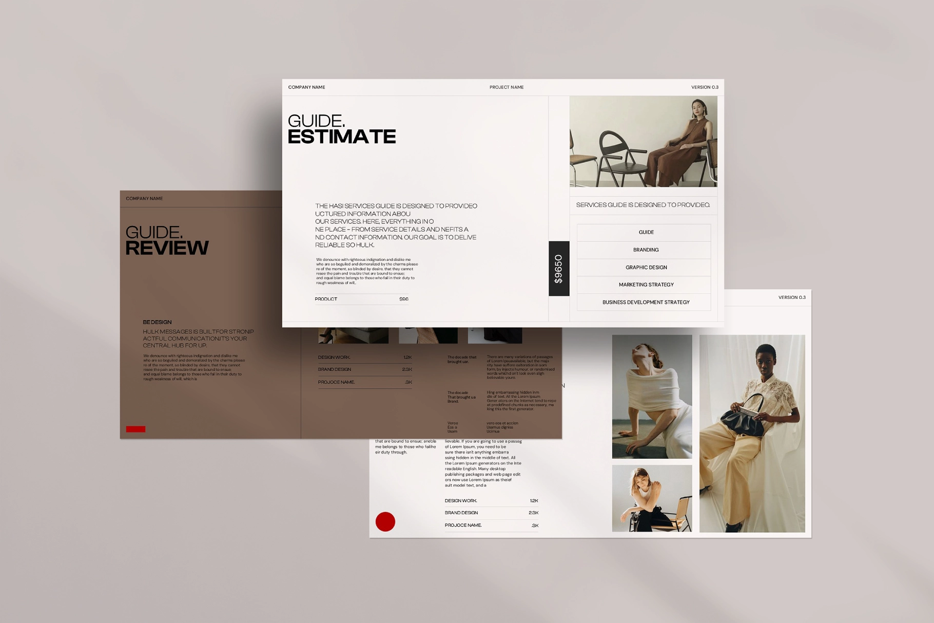 HULK/Services Guide Presentation Template