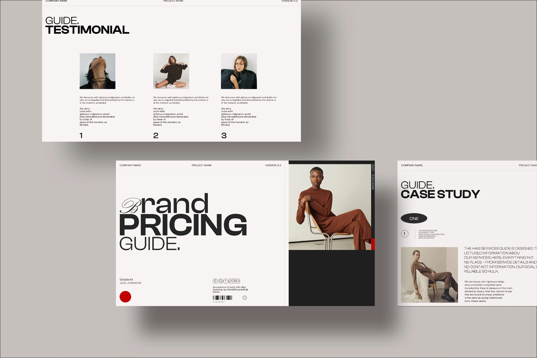 HULK/Services Guide Presentation Template