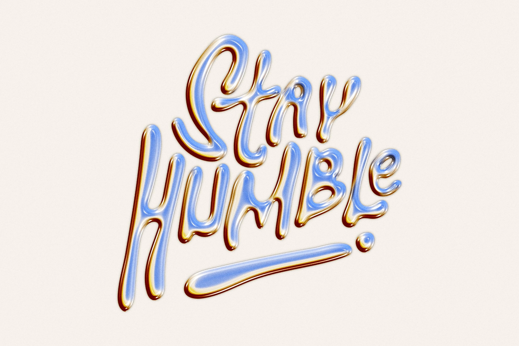 Retro Chrome Text & Logo Effect