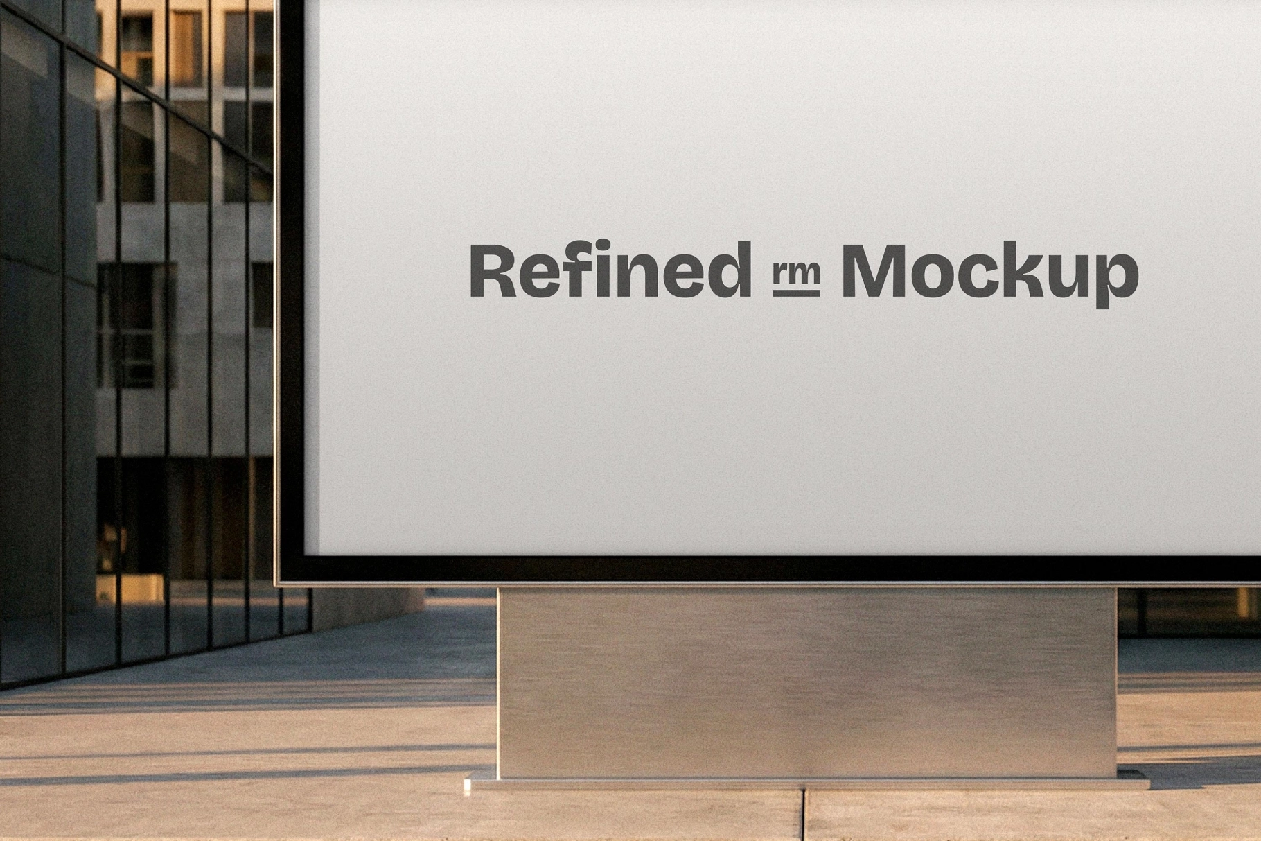 Outdoor Screen Mockup