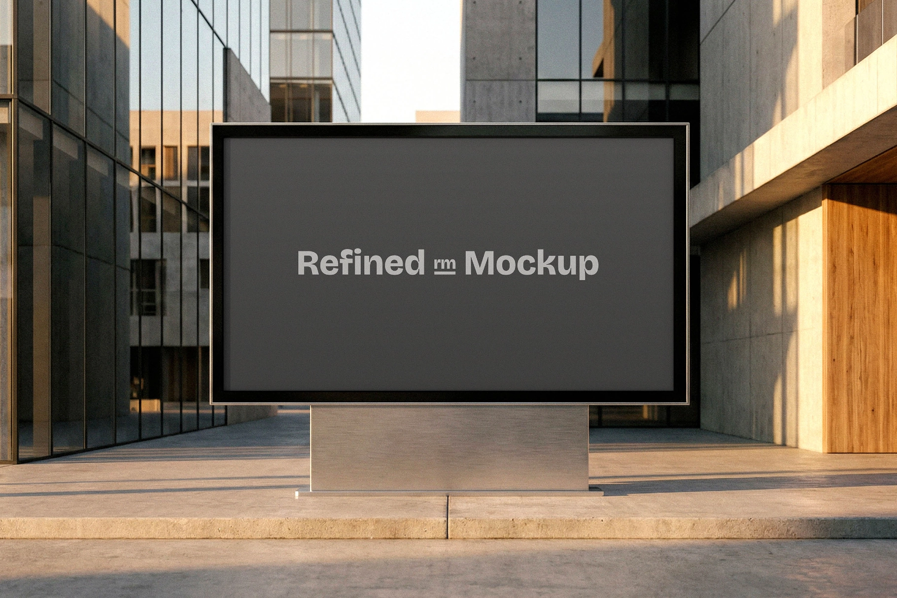 Outdoor Screen Mockup