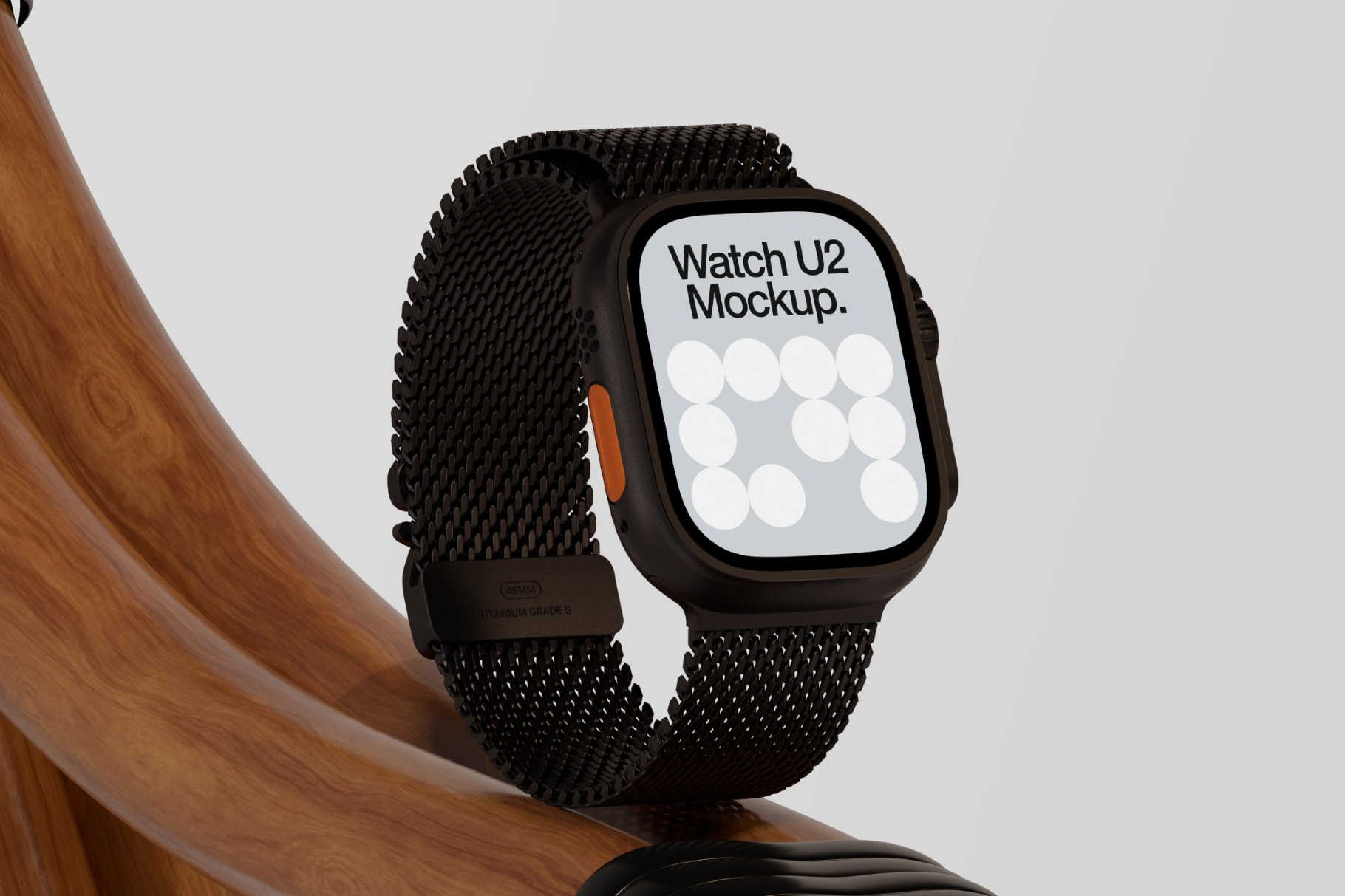 Apple Watch Ultra 2 Mockup